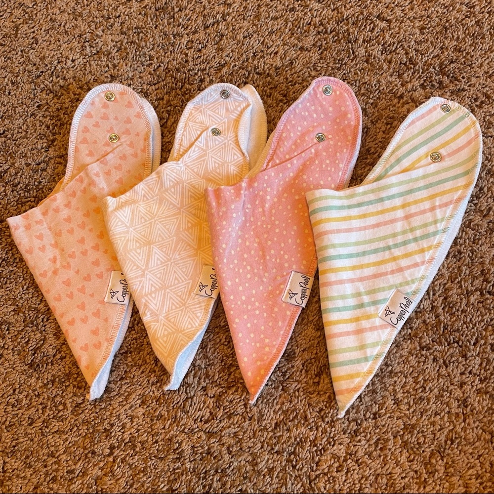 Copper Pearl Bibs